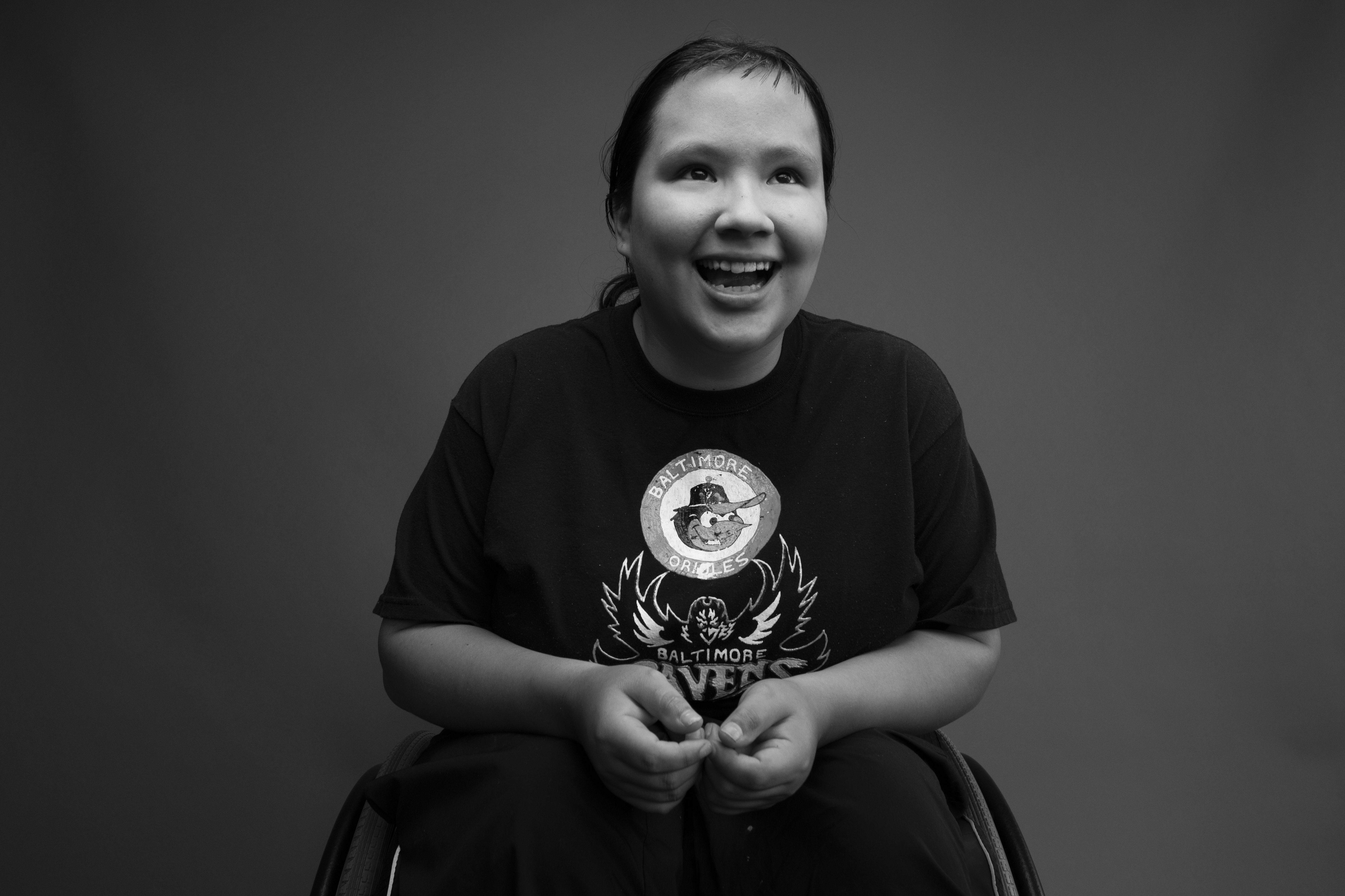 girl in wheelchair
