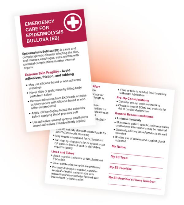 EB Emergency Card